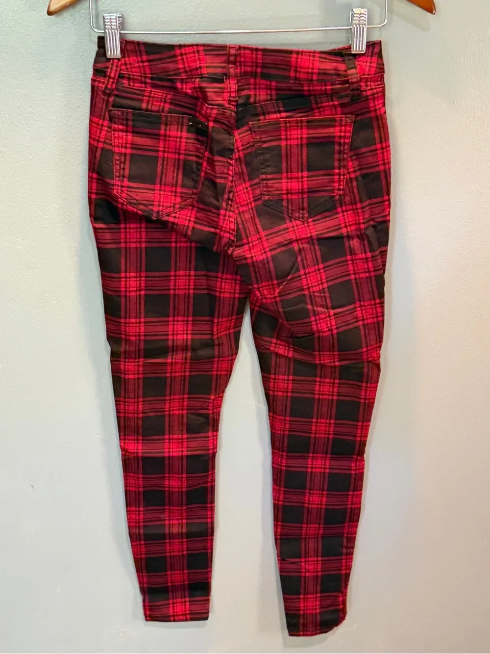 HT Denim red black